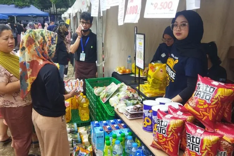 Pantau Bazar Murah, Pj Sekda Kota Bandung : Diskon Hingga 26 Persen