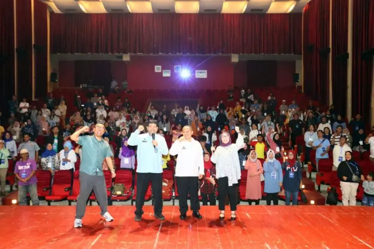 Sosialisasi Program Makan Bergizi Gratis Bersama Warga Kuningan Jakarta Selatan