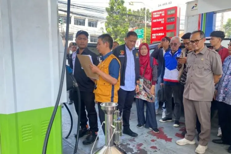 Sat Reskrim Polres Cimahi Pastikan Ketersediaan BBM Terjaga Selama Ramadan