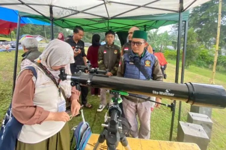 Terhalang Awan Mendung dan Hujan, Tim Observatorium Bosscha Lembang Kesulitan Amati Hilal