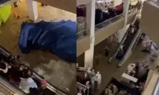 Viral Mall di Bekasi Terendam Banjir, Para Pedagang Berusaha Selamatkan Barang Dagangannya