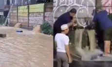 Fakta Soal Video Warga Jebol Tembok Perumahan Grand Galaxy, Ternyata Bukan untuk Perparah Banjir
