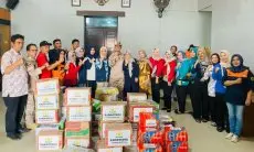 Belum Tersentuh Bantuan, Korban Banjir Bandang di Desa Leuwinutug Dapat Bantuan dari Kadin Kabupaten Bogor