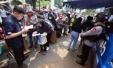 FOTO: Layanan Penukaran Uang Rupiah Keliling