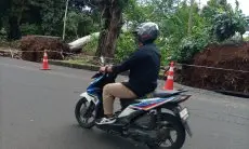 Kota Bogor Dilanda Puluhan Bencana Alam, Dua Pohon Besar di Jalan Ahmad Yani Tumbang