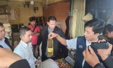 Sidak MinyaKita di Pasar Cimindi, Polres Cimahi Temukan Sampel Tak Sesuai Takaran