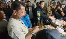 Sidak Pasar Tagog Padalarang, Sat Reskrim Polres Cimahi Masih Temukan Banyak Minyakita Tak Sesuai Takaran Beredar