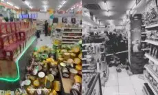 Bentrok Geng Motor di Mini Market Cimaung, Pegawai Panik Teriak Takbir
