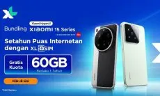 Optimalkan Pengalaman Mobile Internet, XL Axiata Hadirkan Bundling eSIM 60GB dengan Xiaomi 15 Series
