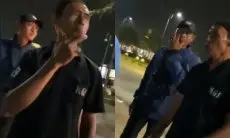 Viral Pria Ngaku Anggota Ormas Larang Relawan Dirikan Tenda Mudik 2025 di Cikarang