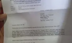 Surat Permohonan THR Diduga dari Polsek Metro Menteng Viral di Media Sosial