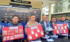 Kedapatan Bawa Sabu dalam Helm, Izroil Diamankan Polisi di Halaman Parkir RSUD Cibabat 