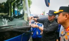Ramp Check Forkopimda Kabupaten Bogor, Sejumlah Bus Tak Miliki APAR