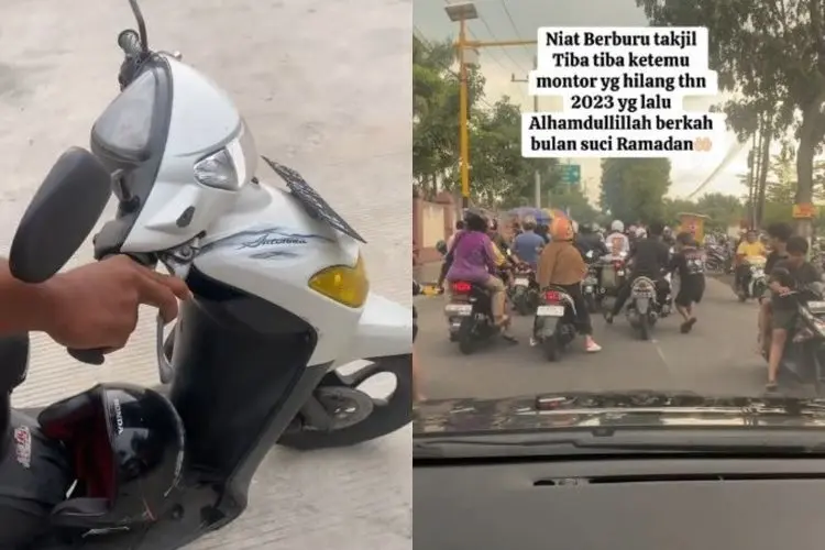 Niat Cari Takjil, Warga Madiun Ini Tak Sengaja Temukan Motornya yang Hilang Sejak 2023