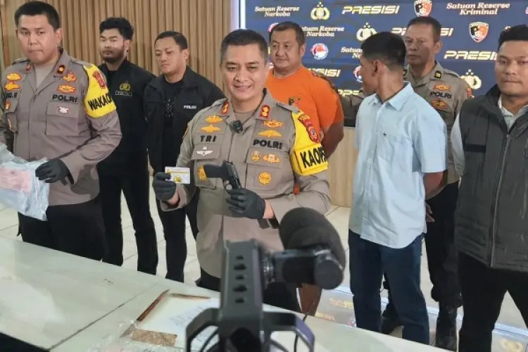Polisi Cabut Izin Senpi yang Digunakan HS Mengancam Pengendara di Kota Baru Parahyangan 