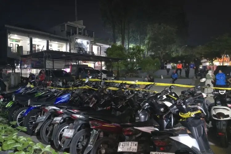 Polisi SIta Puluhan Motor Pelaku Balapan Liar di Rancabali