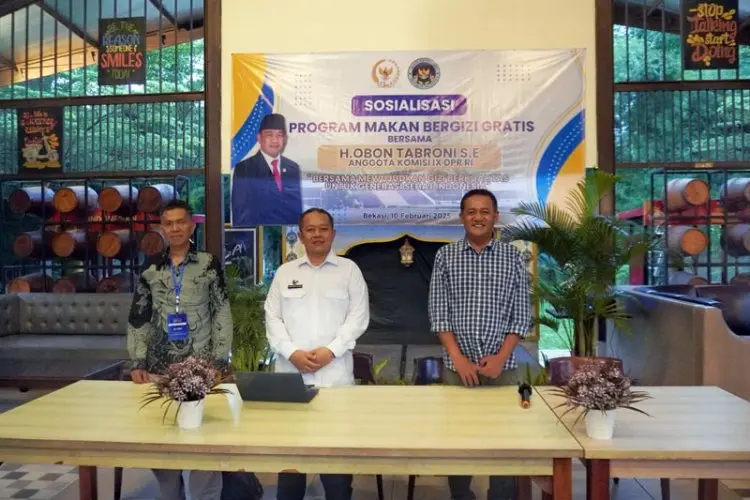 Sosialisasi Program Makan Bergizi Gratis Bersama Mitra Kerja BGN untuk Warga Cikarang Utara