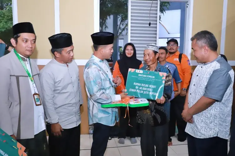 Bupati Dadang :  Ribuan Rumah yang Terdampak Gempa Bumi Kertasari Kabupaten Bandung Mendapatkan Bantuan