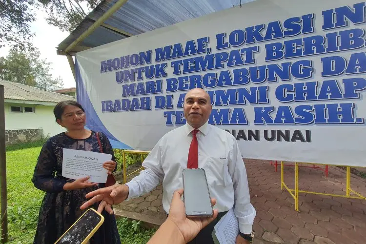 Hanya Ingin Beribadah, Jemaat UNAI Minta Perhatian Presiden agar Mendapatkan Haknya