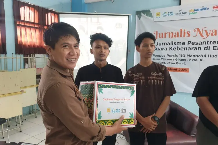 IJTI Jabar Gelar Jurnalis Nyantri #4, Satroni Ponpes Manbaul Huda