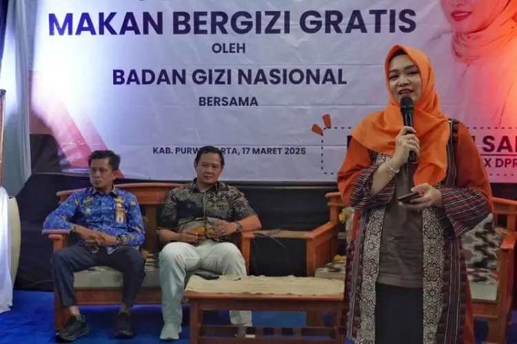 Ratusan Warga Purwakarta Antusias Hadiri Sosialisasi Program Makan Bergizi Gratis