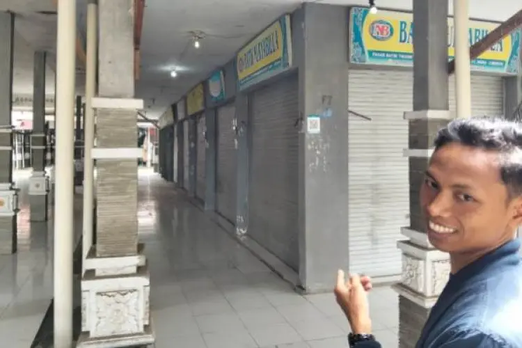 Pasar Setra Batik Trusmi Makin Sepi
