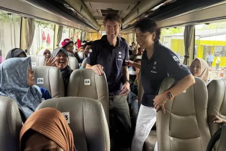 XL Axiata Gelar Mudik Bareng, Ratusan Pengecer dan Karyawan Pulang Kampung Gratis 