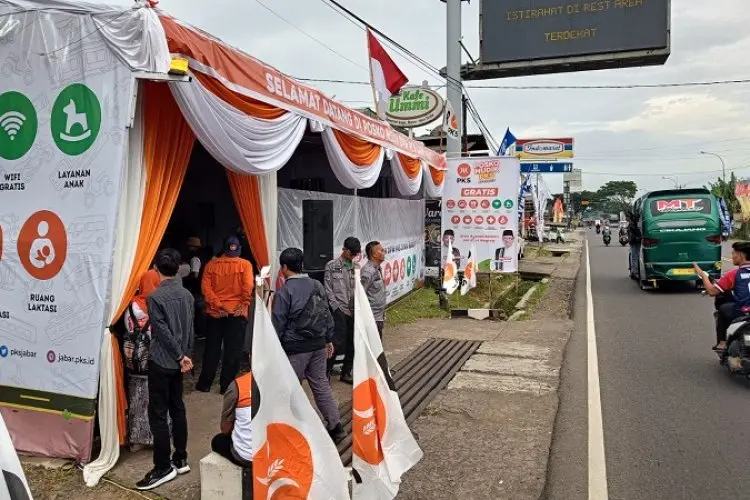 DPW PKS Jabar Bangun 8 Posko Mudik Lebaran 2025, Berikut Titik Lokasinya