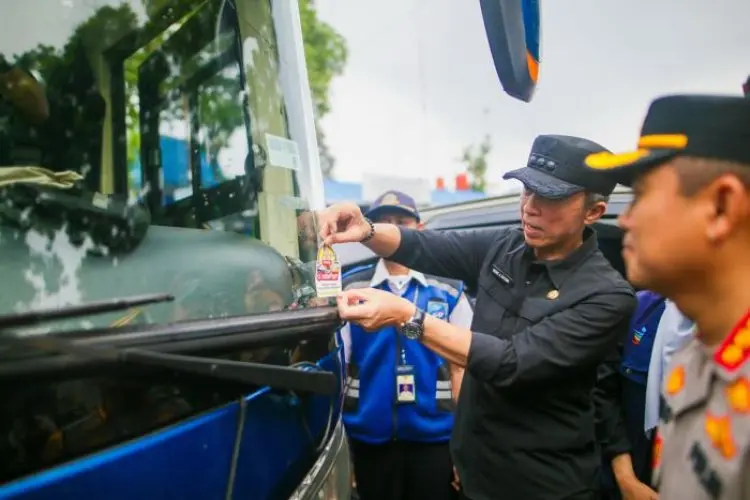 Sopir Terminal Baranangsiang Terbantu dengan Adanya Posko Kesehatan dari Pemkot