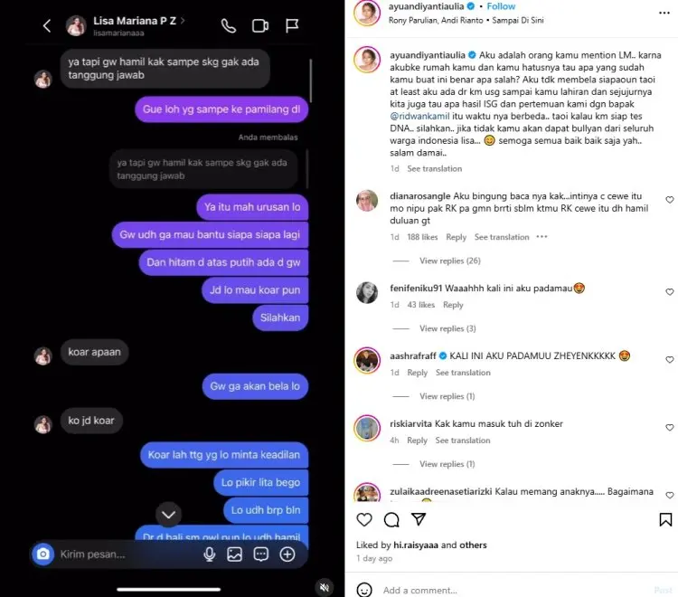 Kebohongan Lisa Dibongkar Teman Sendiri, Tes USG Buktikan Anaknya Bukan Anak Ridwan Kamil