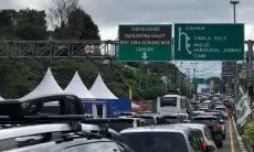 Begini Gambaran Kepadatan Lalu Lintas di Kawasan Puncak Hari Ini, Lima Titik Jadi Simpul Kemacetan