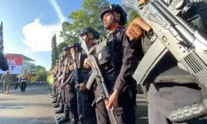 Amankan Tempat Wisata, Polres Garut Terjunkan Brimob