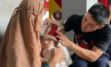 Viral! Kepala Balita di Garut Tak Bisa Lepas dari Kaleng Biskuit, Damkar Turun Tangan