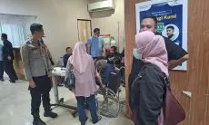 Aksi Sigap Polisi, Evakuasi Pemudik Terkena Serangan Jantung di Rest Area Tol Cipularang