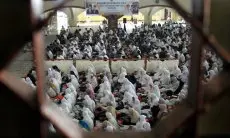 FOTO: Jemaah Calon Haji Kota Bandung Ikuti Bimbingan Massal di Pusdai