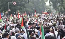 Puluhan Ribu Warga Jabar Gelar Aksi Bela Palestina