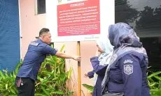 Diduga Bermasalah, DLH Kabupaten Bogor Pasang Garis Pengawas IPAL Dinito Jaya Sakti
