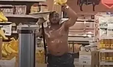 Viral! WNA Ngamuk di Supermarket Kalibata City hingga Mandi dan Minum Minyak Goreng