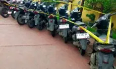 Tujuh orang Komplotan Penadah Motor Curian Ditangkap Polisi di Dayeuhkolot