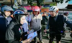 Wali Kota Bandung Tinjau Jalur BRT