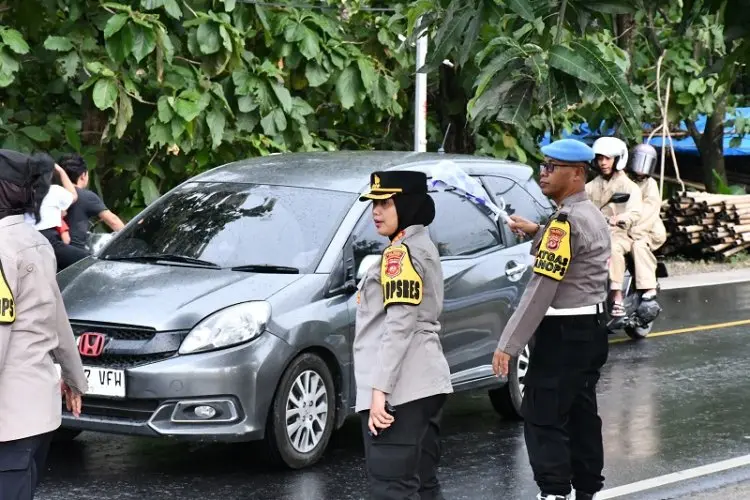 H+4 Lebaran, Arus Kendaraan di Wilayah Hukum Polresta Cirebon  Ramai Lancar