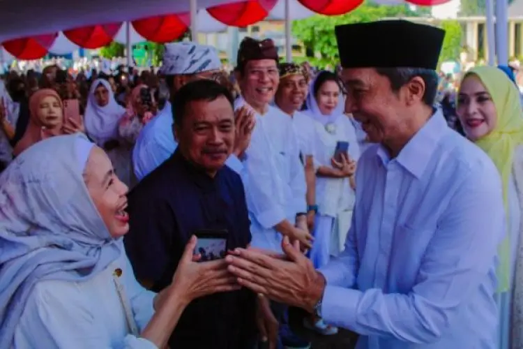 Pemkot Bogor Gelar Halal Bihalal Bersama Masyarakat di Alun-alun Kota Bogor