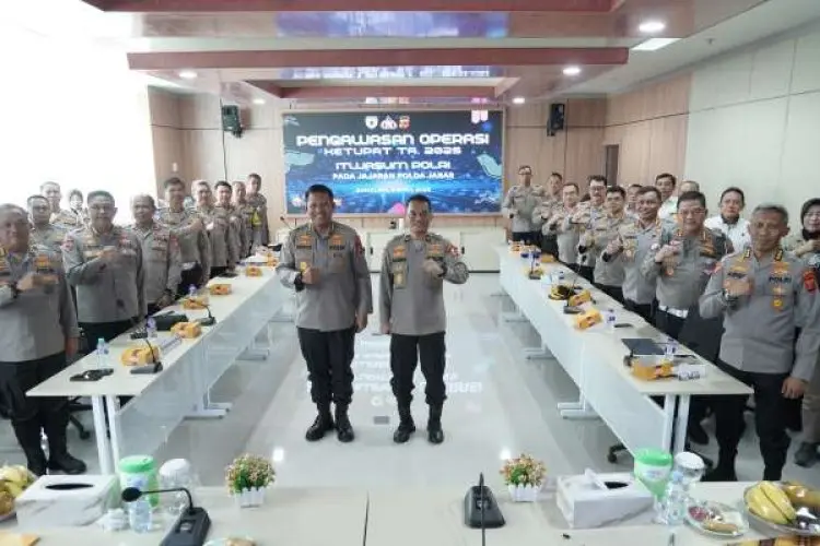 Itwasum Polri Jalankan Pengawasan Operasi Ketupat Lodaya Tahun 2025 di Polda Jabar