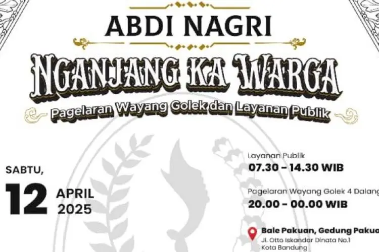 Pemprov Jabar Gelar Abdi Nagri Nganjang ka Warga, Dekatkan Pelayanan Publik Pada Masyarakat