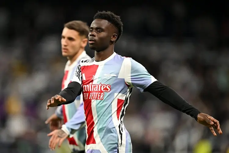 Hasil Babak I Madrid vs Arsenal Leg 2 Liga Champions, Penalti Bukayo Saka Gagal, Skor Imbang 0-0