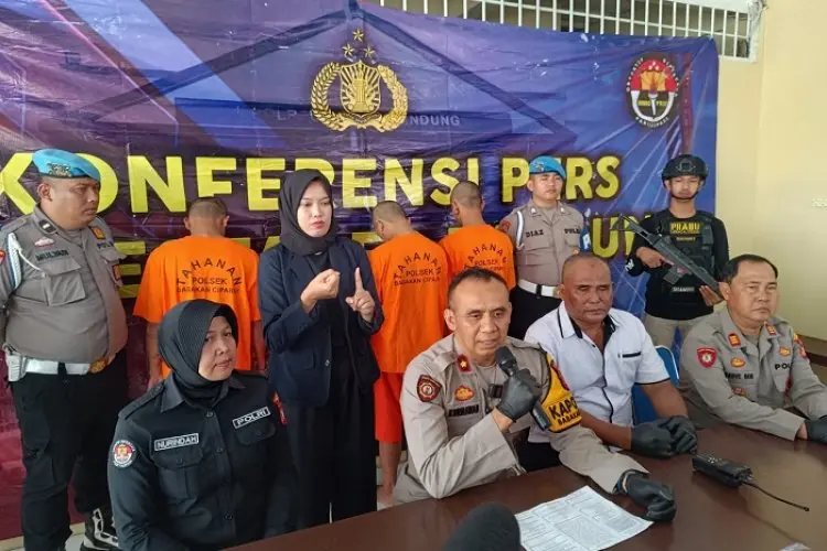 Polsek Bacip Ringkus 4 Pemuda yang Melakukan Pengeroyokan
