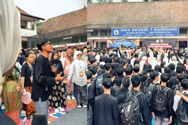 Ratusan Siswa SMAN 1 Bandung Gelar Aksi Protes atas Putusan PTUN Soal Sengketa Lahan