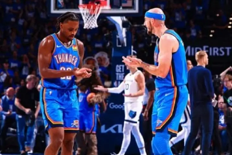 Hasil Thunder vs Grizzlies, Oklahoma Terlalu Dominan dan Menang Lagi, Ini Bintangnya