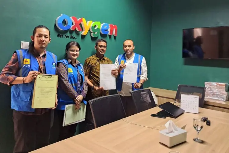 Tegaskan Pentingnya Keselamatan Kerja di Sekitar Jaringan Listrik, PLN UP3 Bogor Lakukan Sosialisasi K3 kepada Provider Telekomunikasi