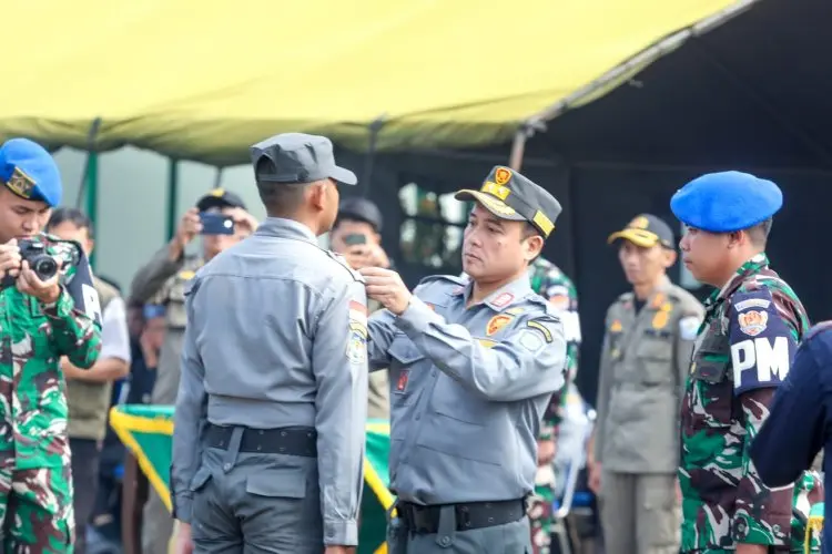 Satlinmas Kota Bandung Siap Tanggap Bencana